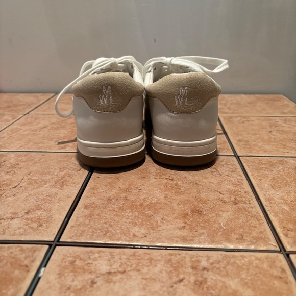 Madewell MWL Court Sneakers in Colorblock Leather and Suede Size 10.5 - Picture 4 of 9